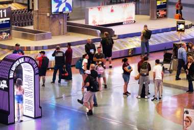 People in the airport