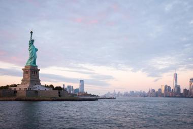 Statue of Liberty and New York City