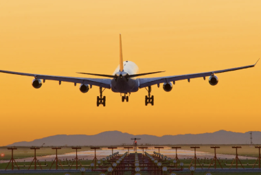 Plane taking off